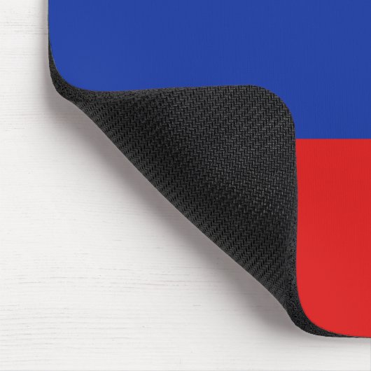 Russland-Flagge Mousepad (Ecke)