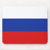 Russland-Flagge Mousepad (Vorne)