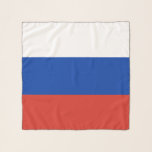 Russland-Flagge Schal<br><div class="desc">Russland Flaggenskarte</div>