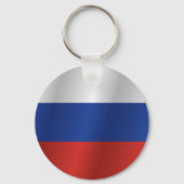 Russland-Flagge Schlüsselanhänger (Vorderseite)