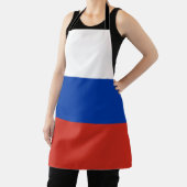 Russland-Flagge Schürze (InSitu)