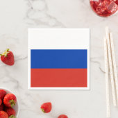 Russland-Flagge Serviette (Beispiel)