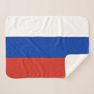 Russland-Flagge Sherpadecke
