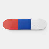 Russland-Flagge Skateboard (Horizontal)