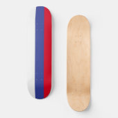Russland-Flagge Skateboard (Vorderseite)