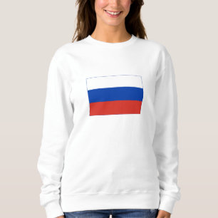 Russland-Flagge Sweatshirt