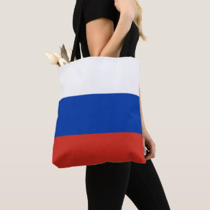 Russland-Flagge Tasche