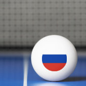 Russland-Flagge Tischtennisball (Netto)