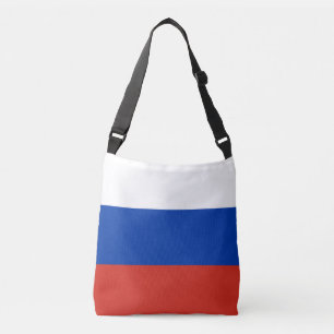 Russland-Flagge Tragetaschen Mit Langen Trägern