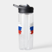 Russland-Flagge Trinkflasche (Rechts)