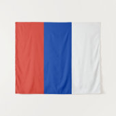 Russland-Flagge Wandteppich (Vorderseite (Horizontal))