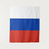 Russland-Flagge Wandteppich (Vorderseite)