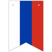 Russland-Flagge Wimpelkette (Zweite Fahne)