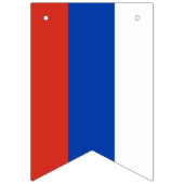 Russland-Flagge Wimpelkette (Zweite Fahne)