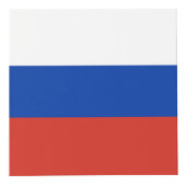 Russland-Flagge Würfel (Vorderseite)