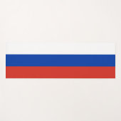 Russland-Flagge Yogamatte (Vorderseite (Horizontal))