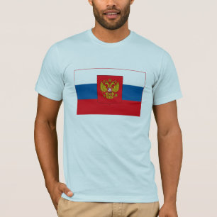 Russland-Flaggen-T - Shirt