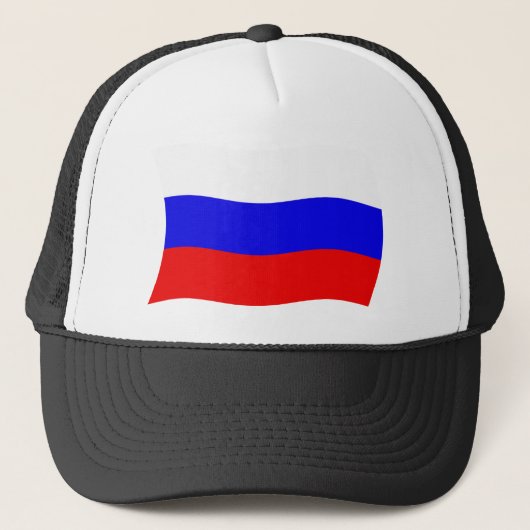 Russland-Flaggenhut Truckerkappe (Vorderseite)