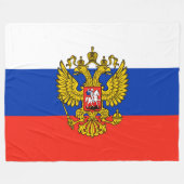 Russland Fleecedecke (Vorderseite (Horizontal))