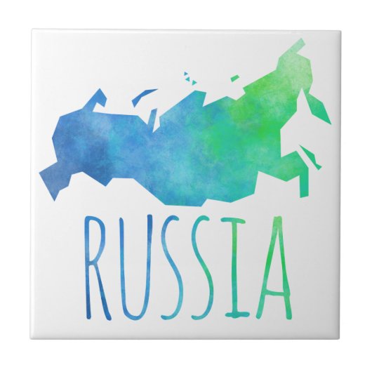 Russland Fliese (Vorderseite)