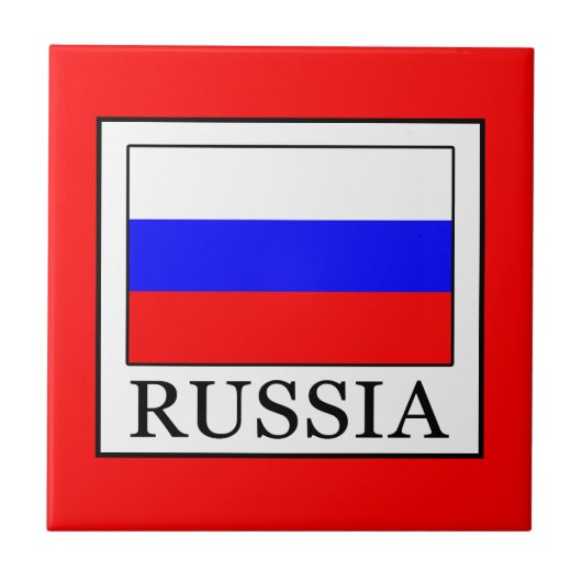 Russland Fliese (Vorderseite)