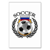 Russland Fußball 2016 Fangerät Tischnummer (Vorderseite)