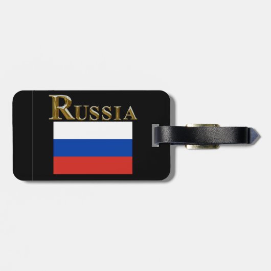 RUSSLAND GEPÄCKANHÄNGER (Rückseite horizontal)