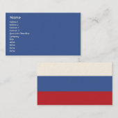 Russland - Geschäft Visitenkarte (Vorne/Hinten)