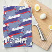 Russland Geschirrtücher (Viertel Falte)