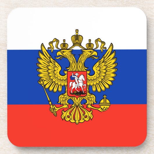 Russland Getränkeuntersetzer (Vorderseite)