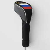 RUSSLAND GOLF HEADCOVER (angewinkelt)