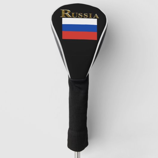 RUSSLAND GOLF HEADCOVER (Vorderseite)