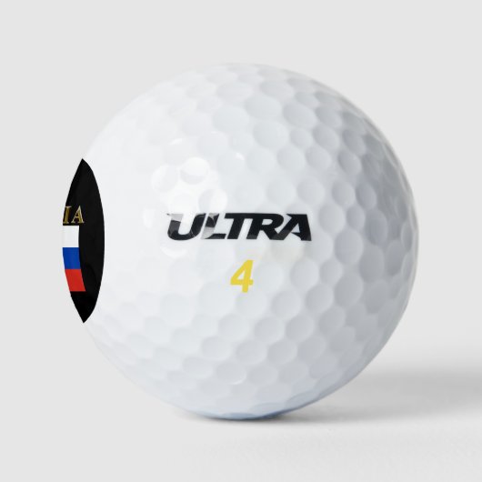 RUSSLAND GOLFBALL (Logo)