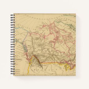 Russland, Großbritannien und Kanada Notizblock