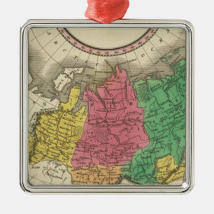 Russland in Asien 2 Silbernes Ornament