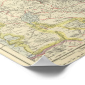 Russland in Asien Poster (Ecke)