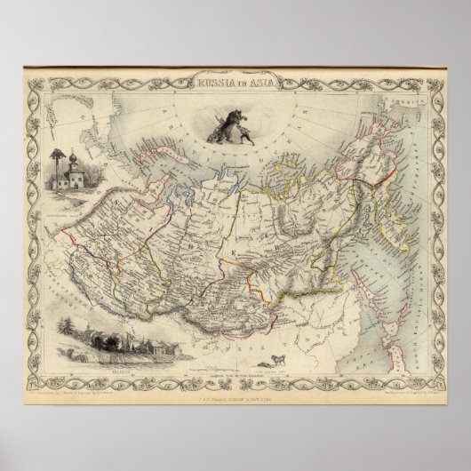 Russland in Asien Poster (Vorne)
