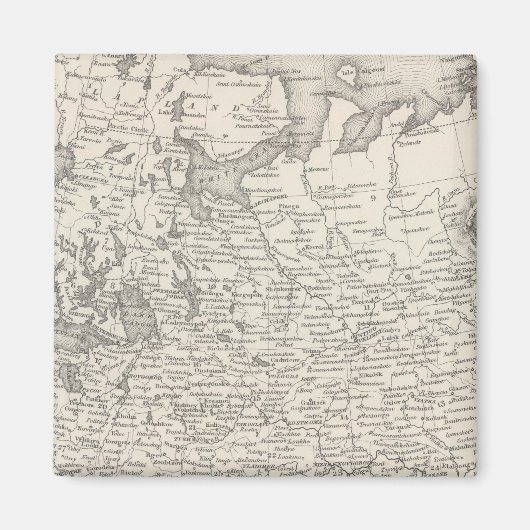 Russland in Europa 2 Magnet (Vorne)