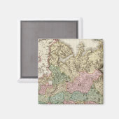 Russland in Europa 2 Magnet (Vorderseite/Rückseite)