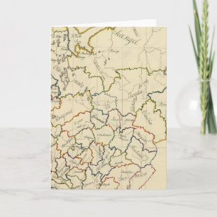 Russland in Europa 3 Feiertagskarte