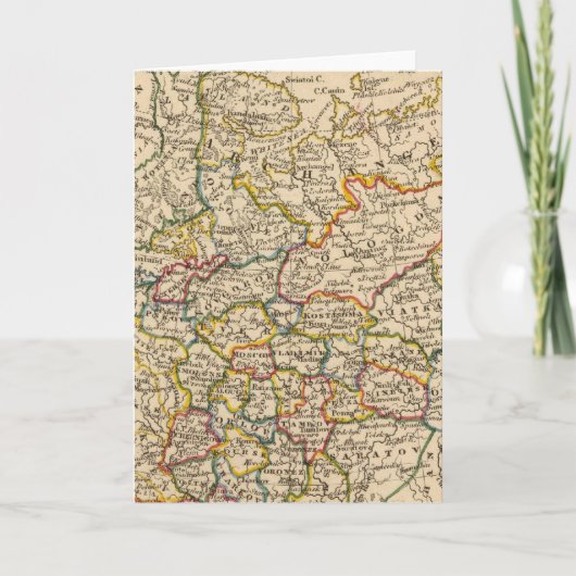 Russland in Europa Feiertagskarte (Vorderseite)