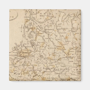 Russland in Europa Karte von Arrowsmith Magnet