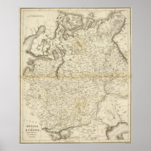 Russland in Europa Poster
