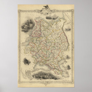 Russland in Europa Poster