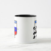Russland in Panda Tasse (Zentrum)