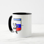 Russland in Panda Tasse (Vorderseite Links)