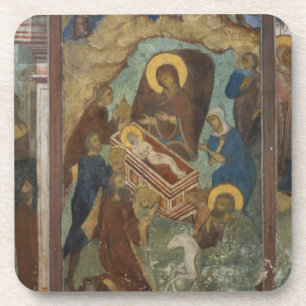 Russland, Jaroslawl, Fresko in der Kathedrale des Getränkeuntersetzer