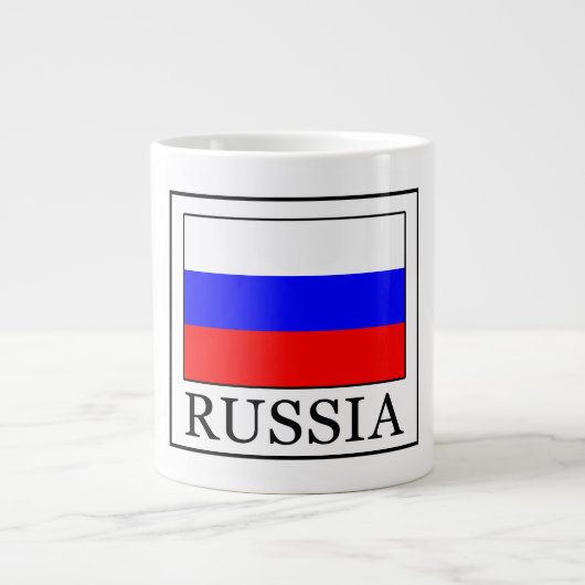 Russland Jumbo-Tasse (Vorderseite)