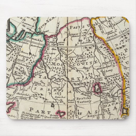 Russland, Kasachstan, Asien Mousepad (Vorne)