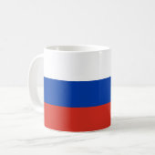 Russland Keramik Kaffee Tasse (Vorderseite Links)
